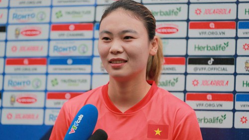 Tiền đạo đội tuyển nữ Việt Nam kỳ vọng lớn vào chuyến tập huấn tại Nhật Bản