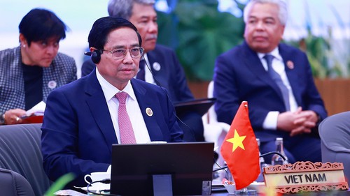 Thủ tướng phát biểu tại phiên Đối thoại của lãnh đạo ASEAN với đại diện AIPA