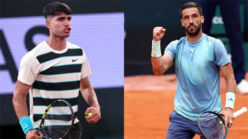Lịch thi đấu Roland Garros hôm nay 30/5: Alcaraz gặp tay vợt hạng 63 thế giới