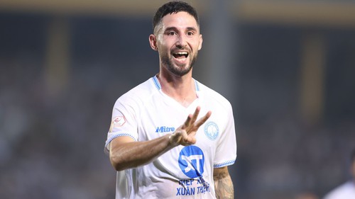 Tân binh gốc Việt tỏa sáng trong chiến thắng của Nam Định trước Hà Nội là ai?