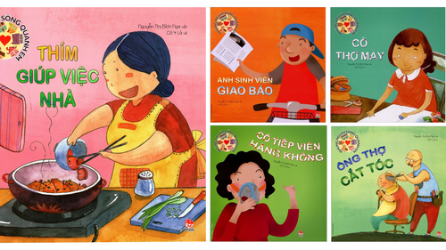 Để sách mở ra nghề nghiệp đa dạng cho trẻ em