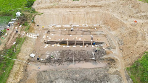 Phát hiện nhiều dấu tích kiến trúc quý giá của thành cổ Luy Lâu
