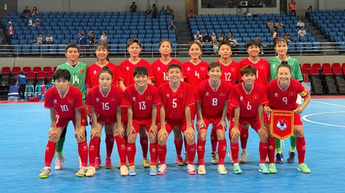 Kết quả bóng đá VCK futsal nữ châu Á 2025 hôm nay ngày 9/5 