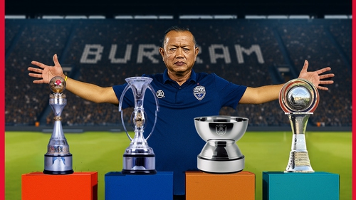 Sau chiến tích trước CAHN, Buriram United tiếp tục hoàn tất cú ăn tư lịch sử, xứng đáng là CLB hay nhất Đông Nam Á