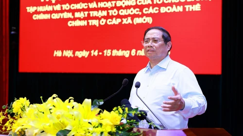 Thủ tướng dự bế mạc Hội nghị tập huấn hoạt động của tổ chức cấp xã