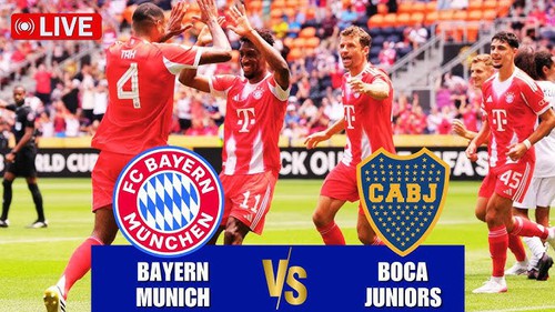 Lịch thi đấu bóng đá hôm nay 21/6: Trực tiếp Bayern Munich đấu với Boca Juniors
