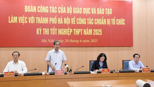 Kỳ thi tốt nghiệp THPT năm 2025: Hà Nội chuẩn bị kỹ lưỡng ở tất cả các khâu