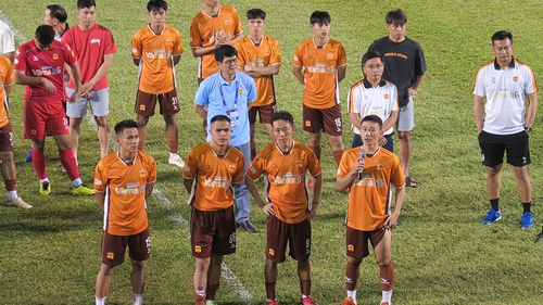 HLV HAGL rơi nước mắt khi chia tay Minh Vương, Châu Ngọc Quang, Dụng Quang Nho, Trần Bảo Toàn