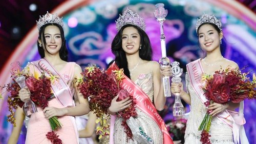 Hà Trúc Linh đăng quang Hoa hậu Việt Nam 2024