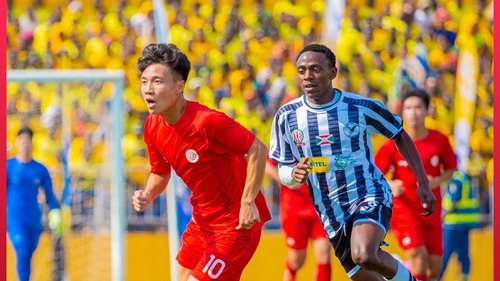 Thể Công Viettel thua đậm trong trận giao hữu tại châu Phi