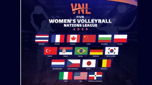 Xem trực tiếp bóng chuyền VNL 2025 ở đâu? Kênh nào Việt Nam truyền hình trực tiếp?