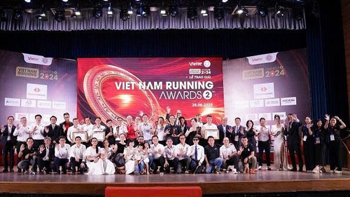 Trà Giang, Anh Quyết được tôn vinh tại Vietnam Running Awards