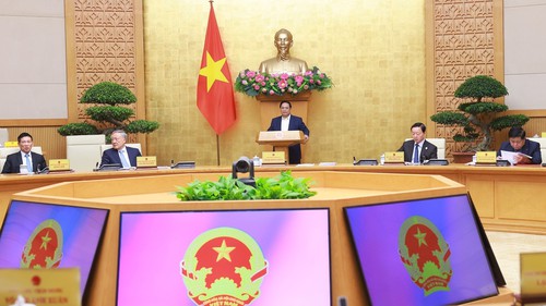 Thủ tướng Phạm Minh Chính chủ trì Phiên họp Chính phủ thường kỳ tháng 5/2025