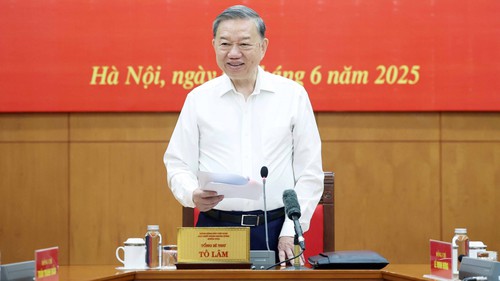 Tổng Bí thư Tô Lâm: Công tác hoàn thiện thể chế pháp luật phải mở đường cho kiến tạo phát triển