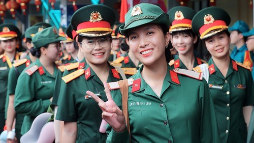 Lực lượng tham gia diễu binh, diễu hành kỷ niệm 80 năm Quốc khánh đã tới Hà Nội