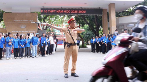 Công an Hà Nội đảm bảo an toàn phục vụ kỳ thi tuyển sinh vào lớp 10