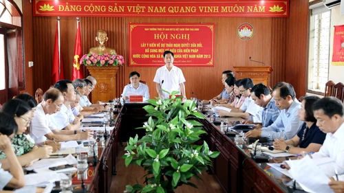 Sửa đổi hiến pháp năm 2013: Đảng trách nhiệm, dân đồng lòng