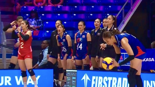 Thua đối thủ của tuyển bóng chuyền nữ Việt Nam, Thái Lan nguy cơ rớt hạng ở VNL 2025