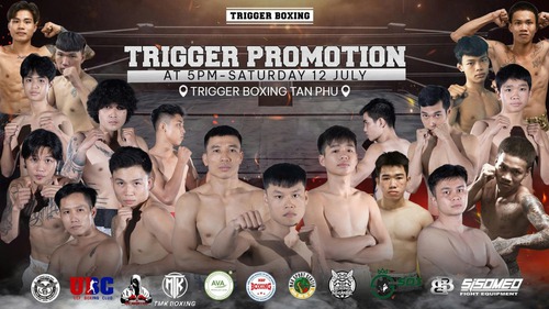 Chạm trán nảy lửa ở sàn đấu boxing Trigger Championship