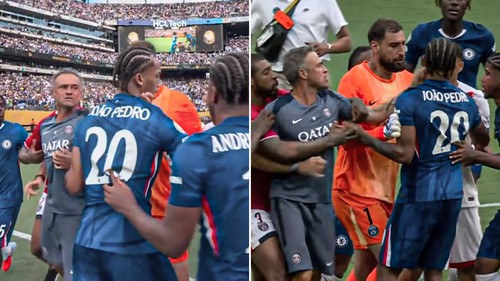 Lộ ảnh tát vào mặt Joao Pedro, HLV PSG vẫn phủ nhận và tuyên bố: ‘Chúng tôi không phải kẻ thua cuộc’