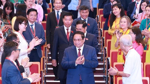 Thủ tướng dự Phạm Minh Chính Đại hội Đảng bộ Bộ Ngoại giao nhiệm kỳ 2025-2030