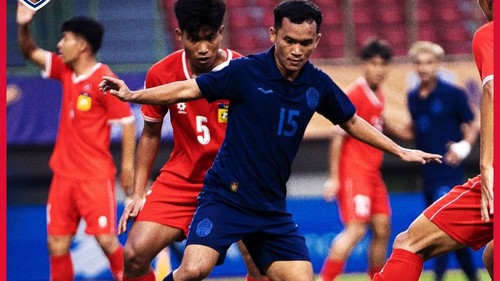 U23 Việt Nam bị đẩy xuống cuối bảng ở giải Đông Nam Á sau trận ra quân của Campuchia