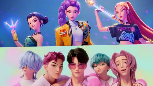 'KPop Demon Hunters' vượt xa màn ảnh, chinh phục BXH âm nhạc 