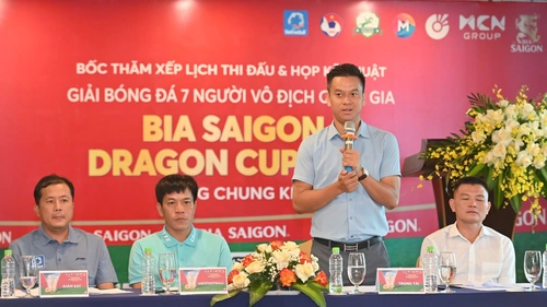 Giải bóng đá 7 người vô địch Quốc gia Bia Saigon Dragon Cup 2025 (VPL-S6) chính thức khởi tranh