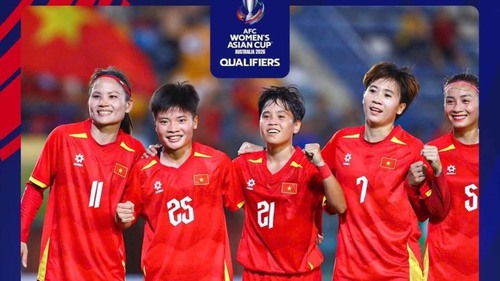 Bảng xếp hạng bóng đá vòng loại nữ châu Á 2026 mới nhất