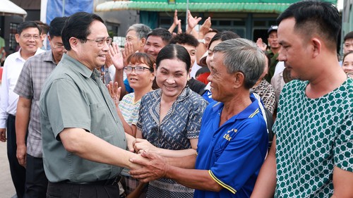 Thủ tướng Phạm Minh Chính thăm người có công với cách mạng tại tỉnh An Giang