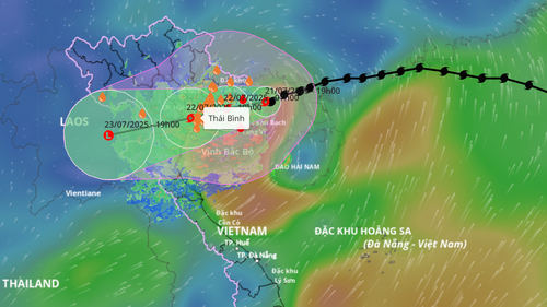 Bão số 3 Wipha: Diễn biến phức tạp, cảnh báo mưa lớn diện rộng