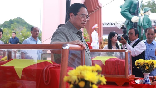 Thủ tướng Phạm Minh Chính: Phát triển đất nước, xứng tầm với sự hy sinh của các Anh hùng, liệt sĩ