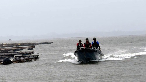 Cập nhật lúc 9h ngày 22/7: Bão số 3 trên vùng biển ven bờ Hưng Yên, Ninh Bình