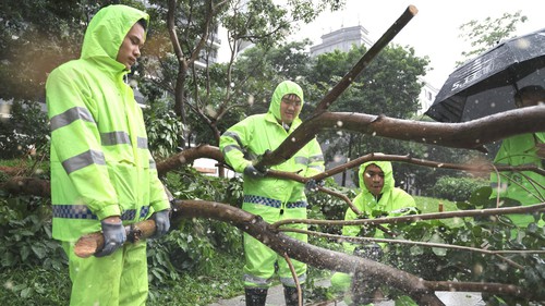 Trung Quốc triển khai nhiều biện pháp ứng phó bão Wipha