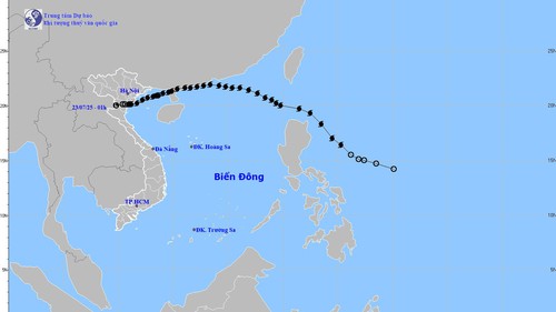 Thời tiết ngày 23/7: Tin cuối cùng về bão số 3