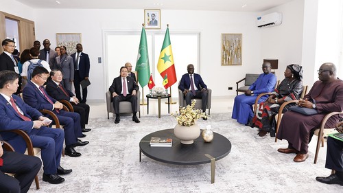 Chủ tịch Quốc hội Trần Thanh Mẫn hội đàm với Chủ tịch Quốc hội Senegal