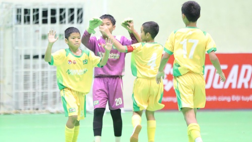 Giải U11 toàn quốc 2025 xác định 8 đội bóng vào tứ kết