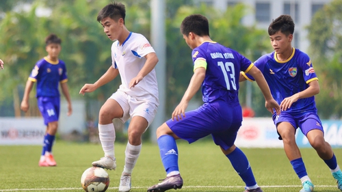 Xác định 8 đội bóng vào tứ kết giải U15 QG – Cúp Acecook 2025