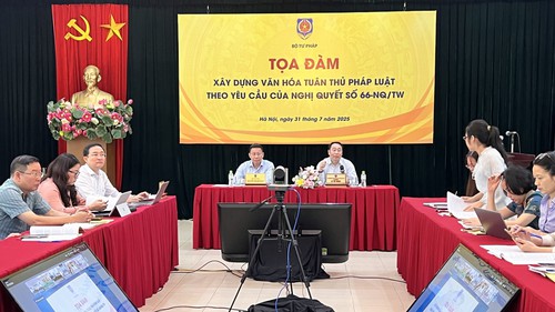 Xây dựng văn hóa tuân thủ pháp luật theo yêu cầu của Nghị quyết 66-NQ/TW