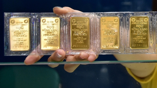 Giá vàng miếng SJC giảm sau khi tăng liên tiếp từ đầu tuần