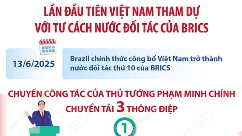 Hội nghị Thượng đỉnh BRICS mở rộng 2025: Lần đầu tiên Việt Nam tham dự với tư cách Nước đối tác