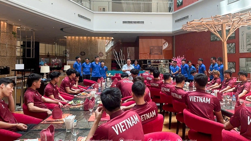 U22 Việt Nam được ‘tiếp lửa’ trước giải vô địch U23 Đông Nam Á 2025