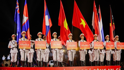 Khai mạc Giải bóng đá Công an - Cảnh sát các nước ASEAN mở rộng 2025