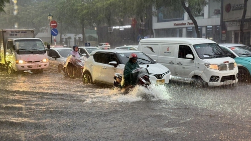 Dự báo thời tiết ngày 10/7: Bắc Bộ và Thanh Hóa tiếp tục mưa lớn