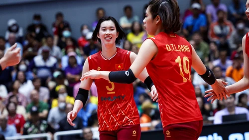 ĐT bóng chuyền nữ Việt Nam xếp trên Thái Lan dù chưa bung hết sức, cơ hội vô địch của thầy trò HLV Tuấn Kiệt ra sao?