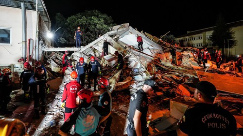 Động đất mạnh làm rung chuyển Thổ Nhĩ Kỳ