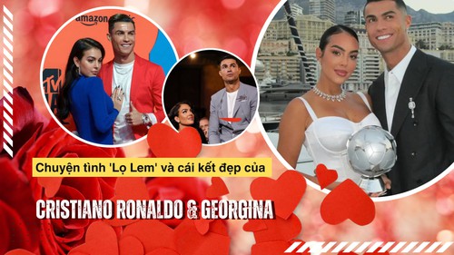 Chuyện tình 'Lọ Lem' và cái kết đẹp của Cristiano & Georgina