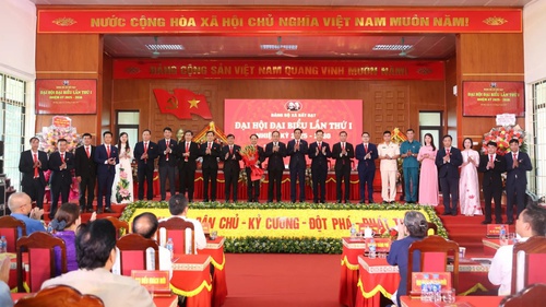 Đại hội đại biểu Đảng bộ xã Vật Lại lần thứ I, nhiệm kỳ 2025-2030: Dấu mốc mới trên hành trình phát triển