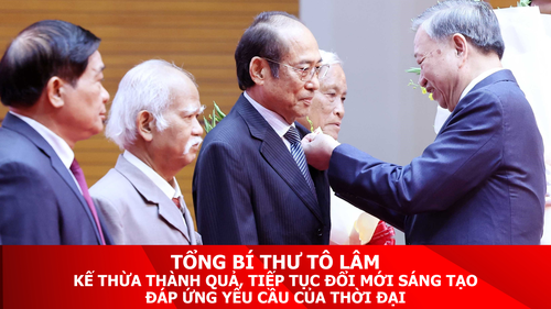 Tổng Bí thư Tô Lâm: Kế thừa thành quả, tiếp tục đổi mới sáng tạo đáp ứng yêu cầu của thời đại
