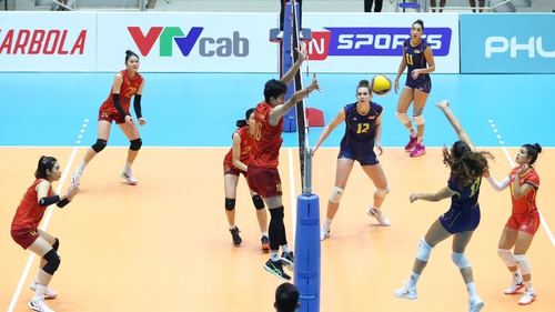 Đội tuyển bóng chuyền nữ Việt Nam tăng tốc chuẩn bị cho World Cup